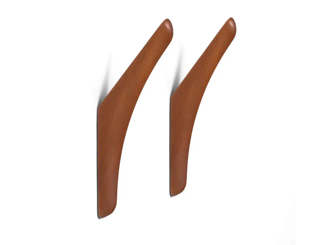 Věšáky PI Wall Hanger Set 2 ks, mahogany Časově Omezené