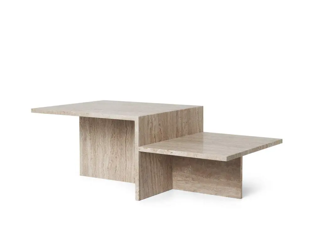 Konferenční stolek Distinct, travertine Ověřený