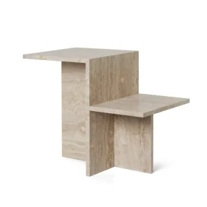 Ověřený Odkládací stolek Distinct, travertine