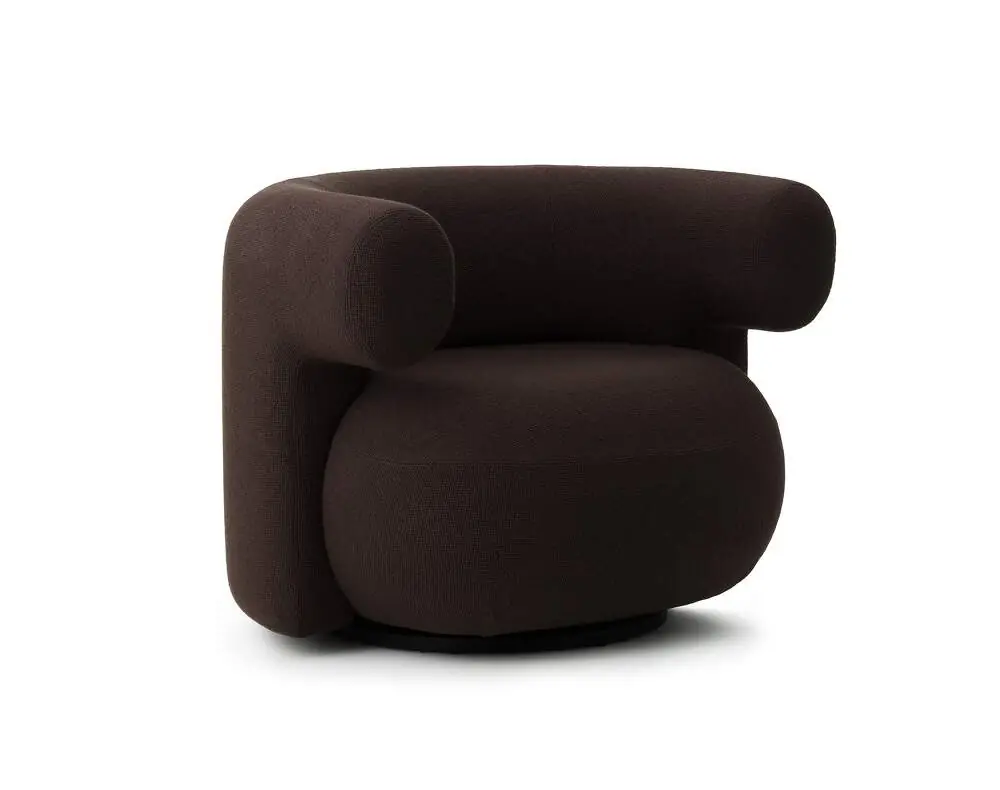 Nejprodávanější Křeslo Burra Lounge Chair Swivel w. Return, Yoredale UDA06