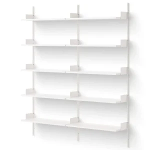 Autentický Policová sestava Library Shelf 1900, white/white