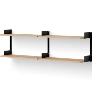 Policová sestava Chamber Shelf, oak/black Expresní Doručení