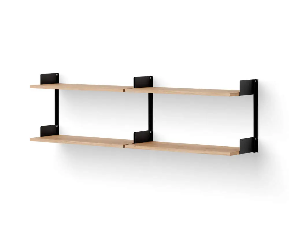 Policová sestava Chamber Shelf, oak/black Expresní Doručení
