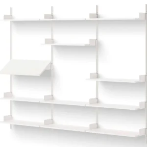 Omezená Nabídka Policová sestava Display Shelf, white/white