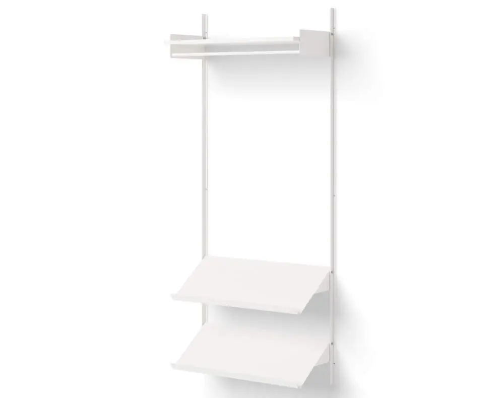 Policová sestava Wardrobe Shelf 1, white/white Koupit Online