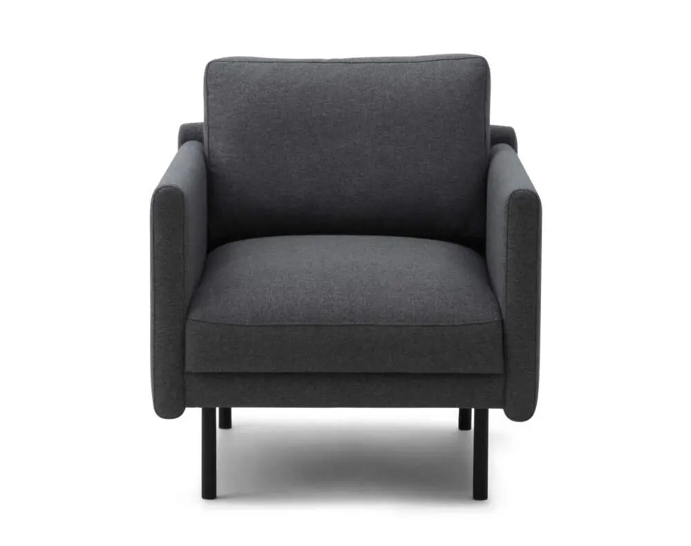 Křeslo Rar Armchair, dark grey Nová Kolekce