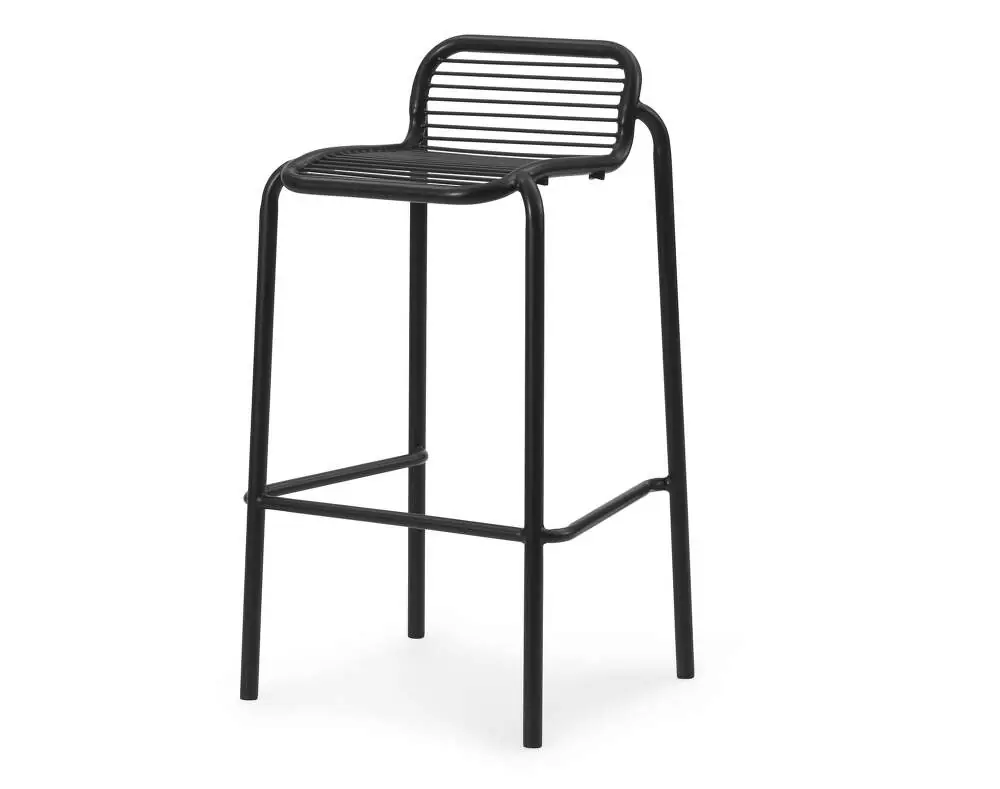 Barová stolička Vig 75 cm, black Sezónní Sleva