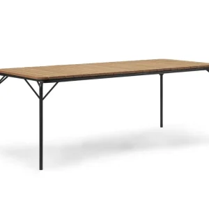 Aktuální Stůl Vig Robinia 90 x 200 cm, black