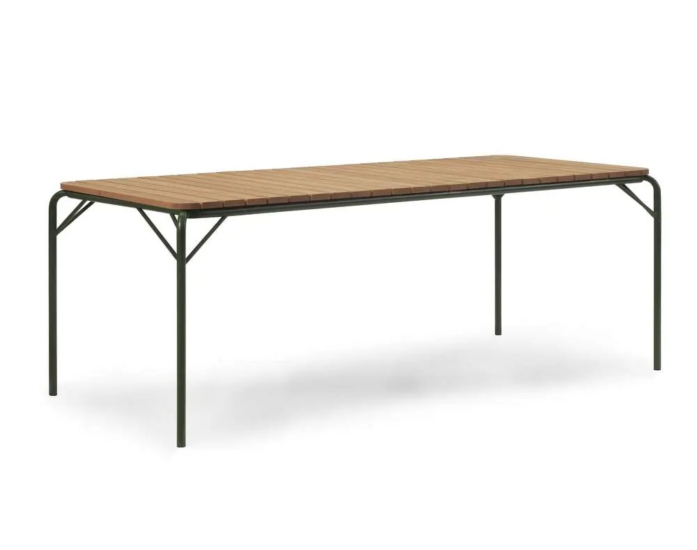 Bezpečná Platba Stůl Vig Robinia 90 x 200 cm, dark green