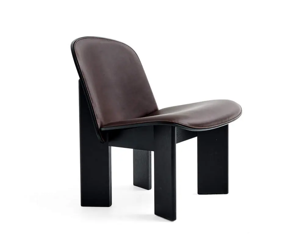 Křeslo Chisel, black / Sense Dark Brown Expresní Doručení