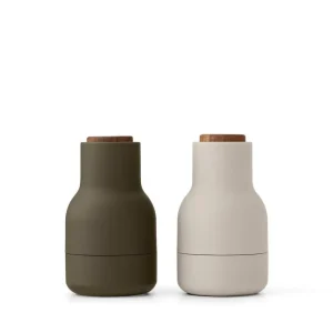 Mlýnky na sůl a pepř Bottle Small, hunting green-beige Značkový