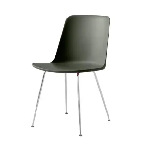 Časově Omezené Židle Rely HW6, chrome/bronze green