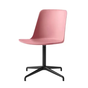 Židle Rely HW11, black/soft pink Výprodej