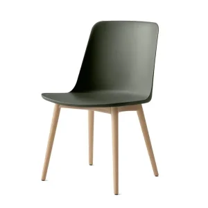 Akční Cena Židle Rely HW71, oak/bronze green