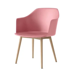 Omezená Nabídka Židle Rely HW76 s područkami, oak/soft pink