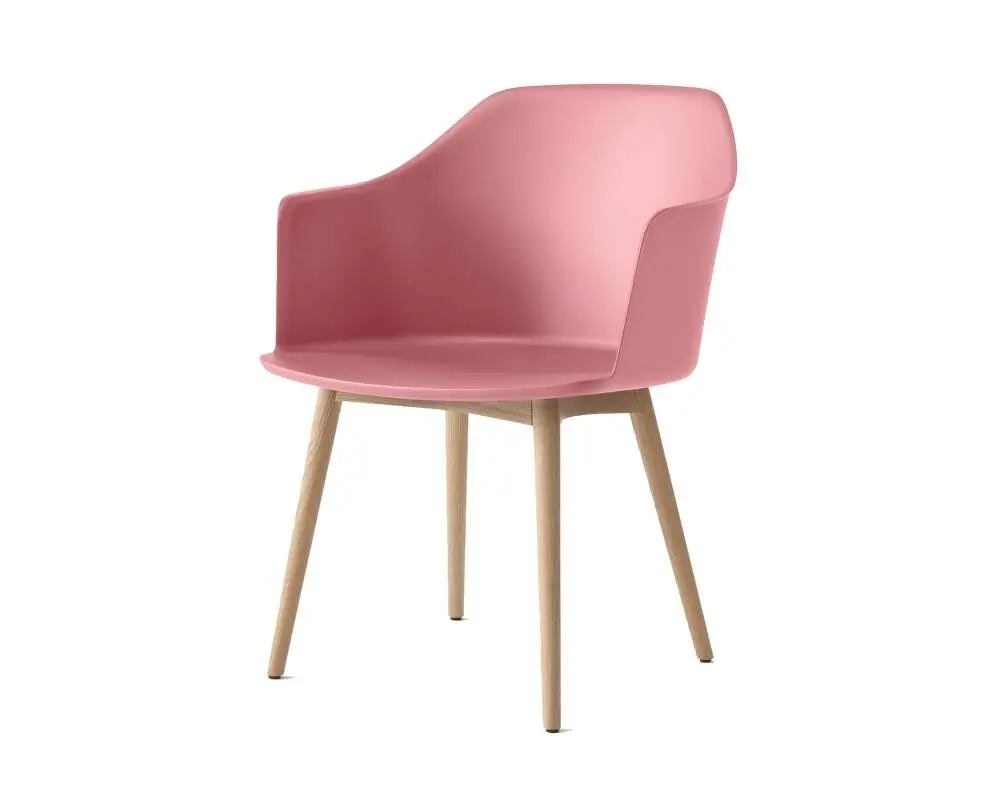 Omezená Nabídka Židle Rely HW76 s područkami, oak/soft pink