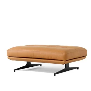 Pouf Inland AV32, Noble Cognac Leather Nízká Cena