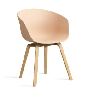 Židle AAC 22 Lacquered Oak Veneer, pale peach Kup Teď