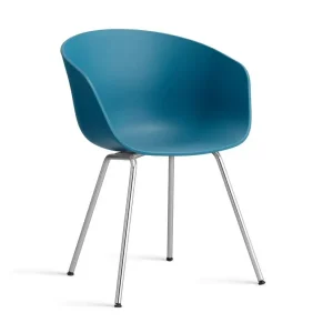 Židle AAC 26 Chromed Steel, azure blue Akce