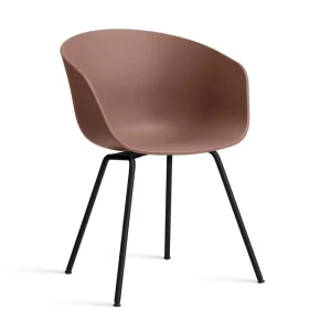 Židle AAC 26 Black Powder Coated Steel, soft brick Rychlé Dodání