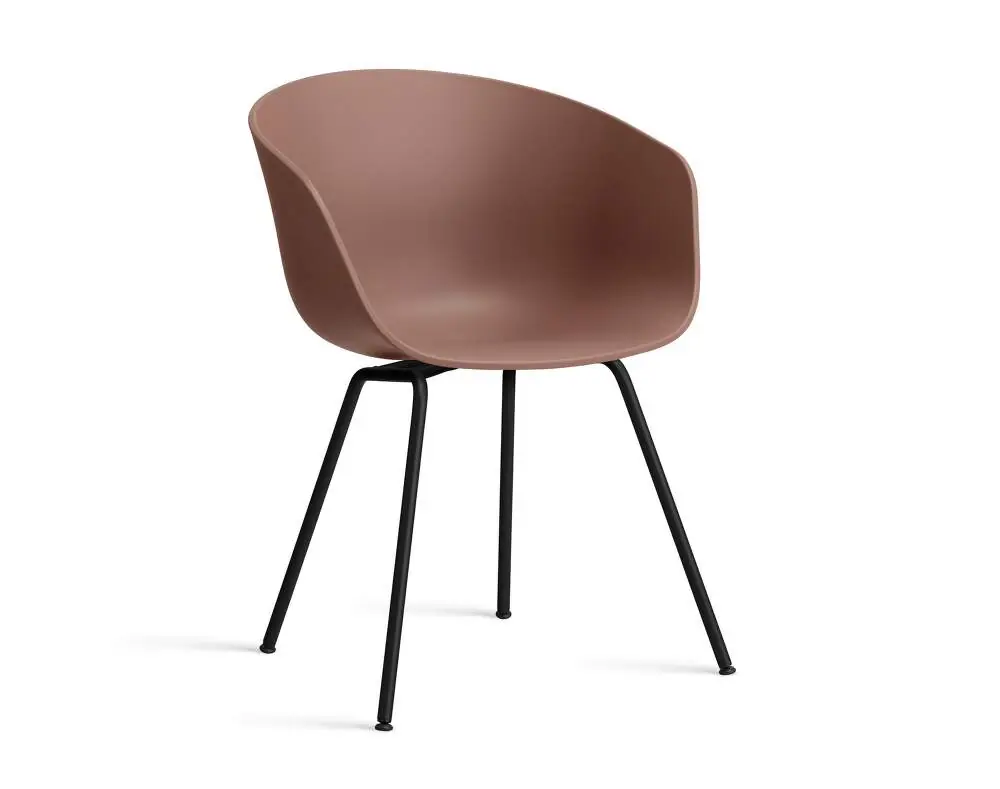 Židle AAC 26 Black Powder Coated Steel, soft brick Rychlé Dodání