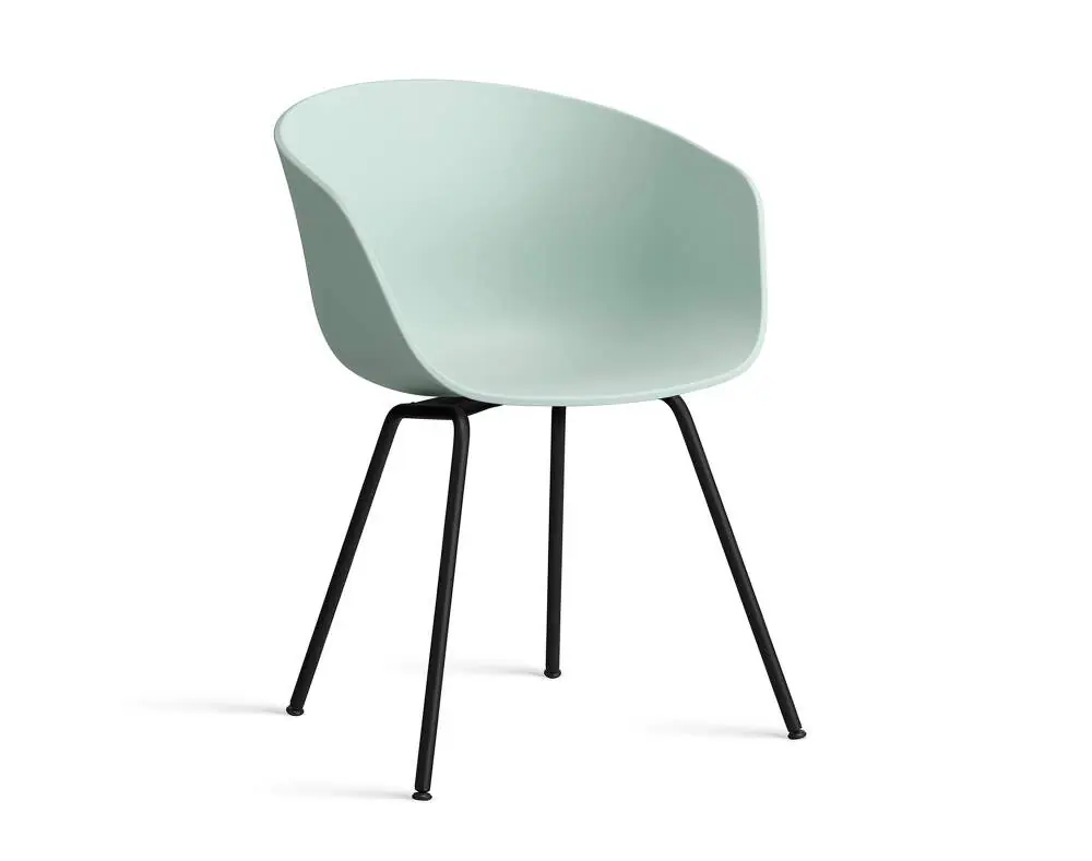 Židle AAC 26 Black Powder Coated Steel, dusty mint Akční Cena