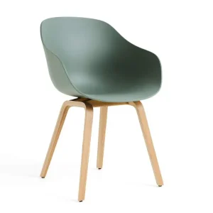 Židle AAC 222 Lacquered Oak Veneer, fall green Hit Sezóny