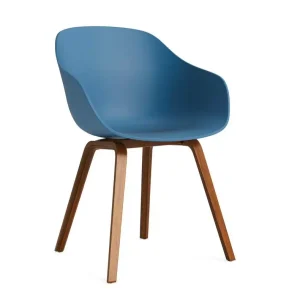 Židle AAC 222 Lacquered Walnut Veneer, azure blue Vrácení Zdarma