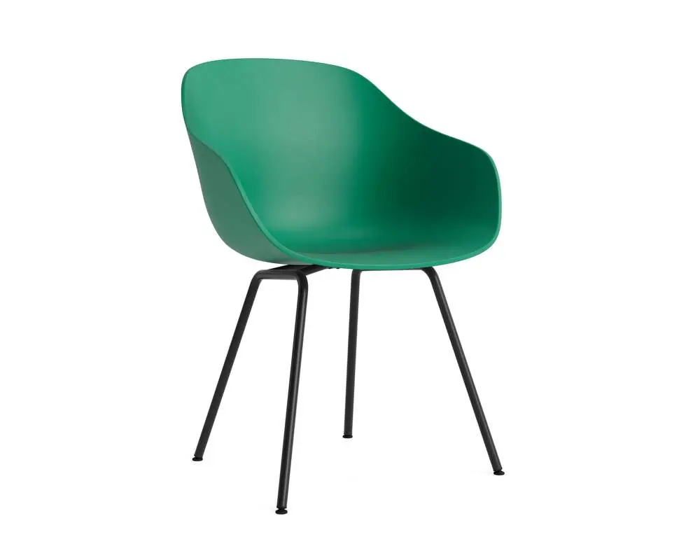 Židle AAC 226 Black Powder Coated Steel, teal green Nová Kolekce