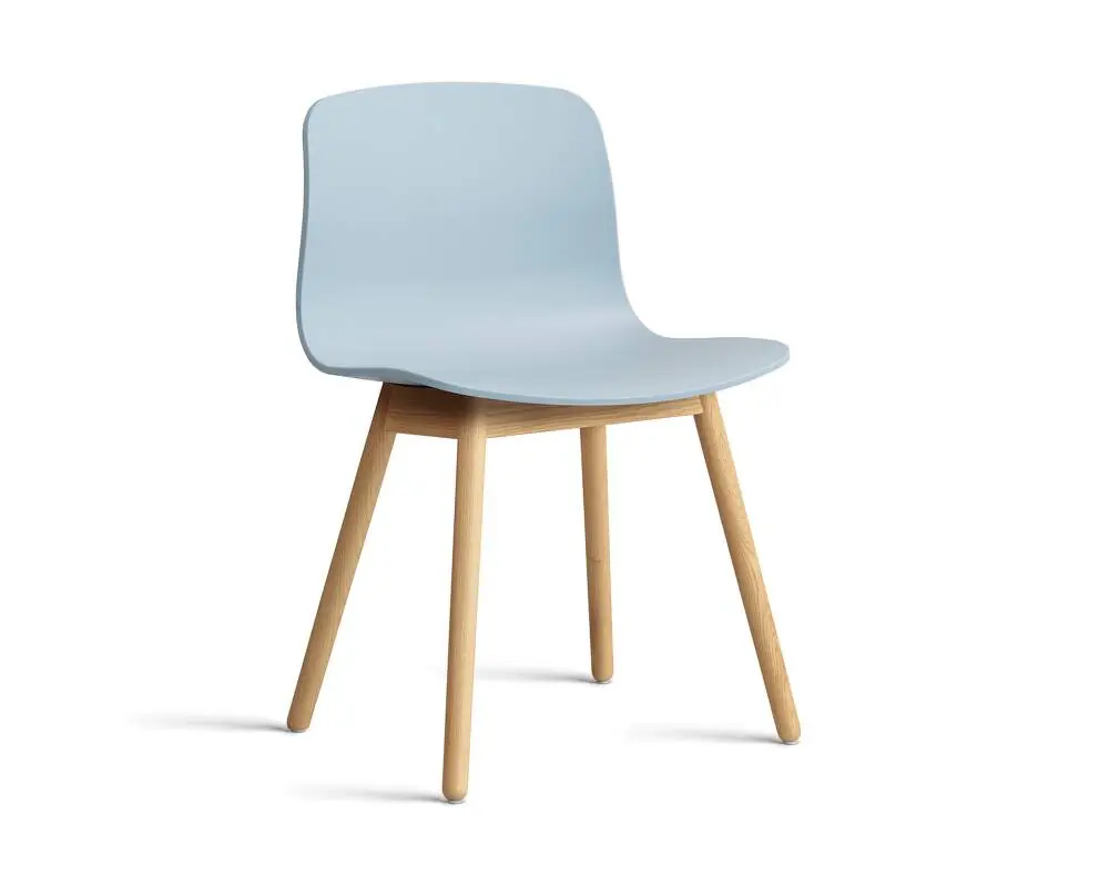 Židle AAC 12 Lacquered Solid Oak, slate blue Akční Nabídka