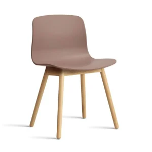Židle AAC 12 Lacquered Solid Oak, soft brick Oblíbený