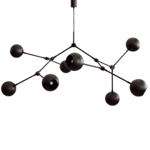 Víkendová Akce Závěsné svítidlo Drop Globe, burned black (5m)