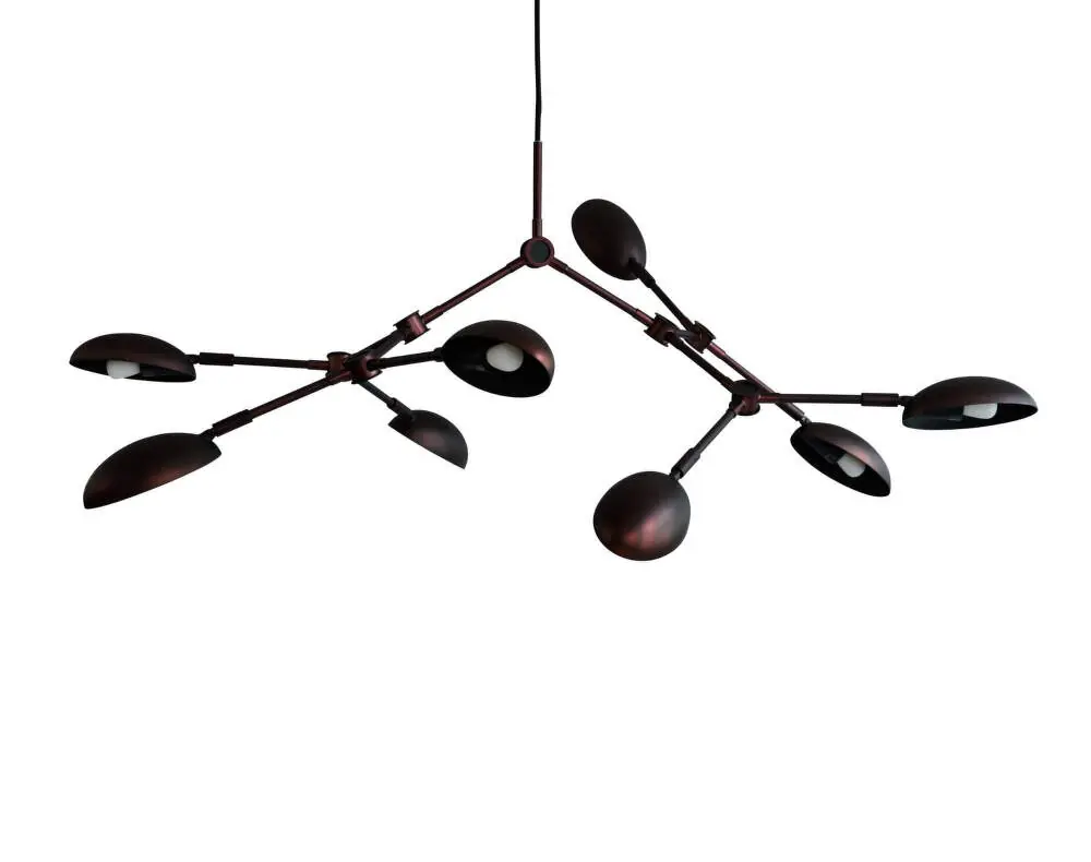Aktuální Závěsné svítidlo Drop Mini, burned black