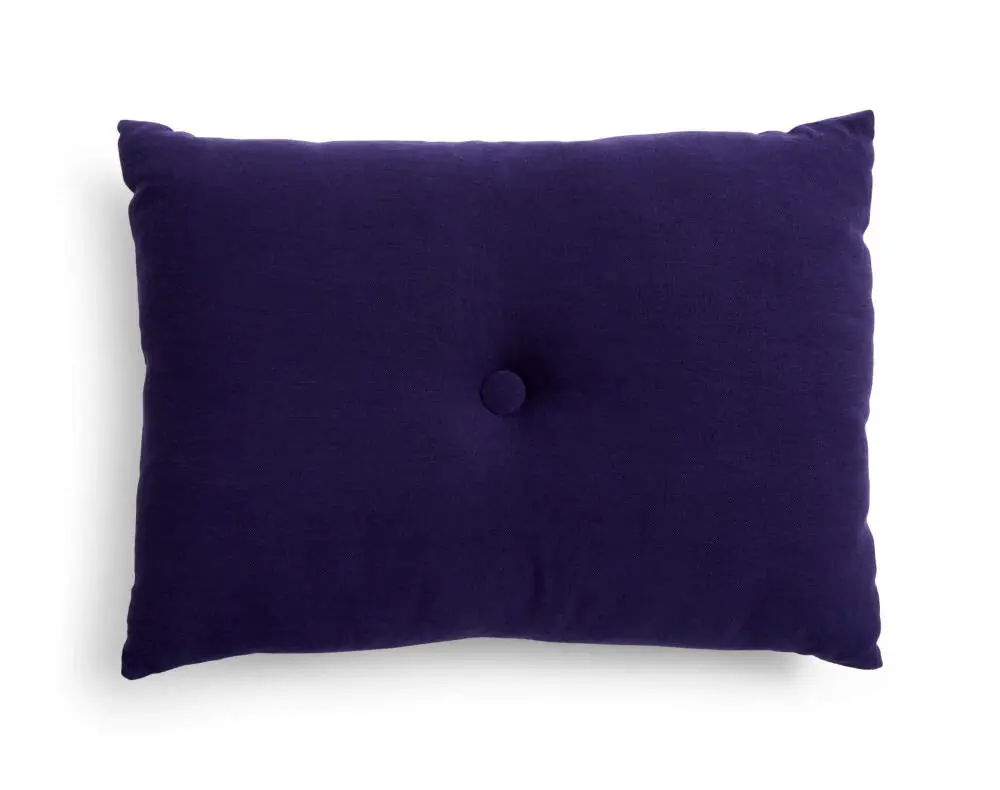 Polštář Dot Linen, dark blue Přímo Od Výrobce
