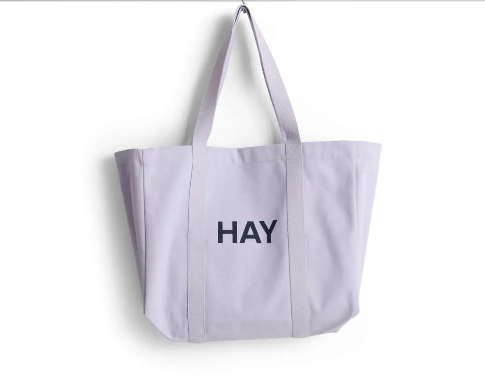 Výprodej Plátěná taška Shopper Bag M, lavender