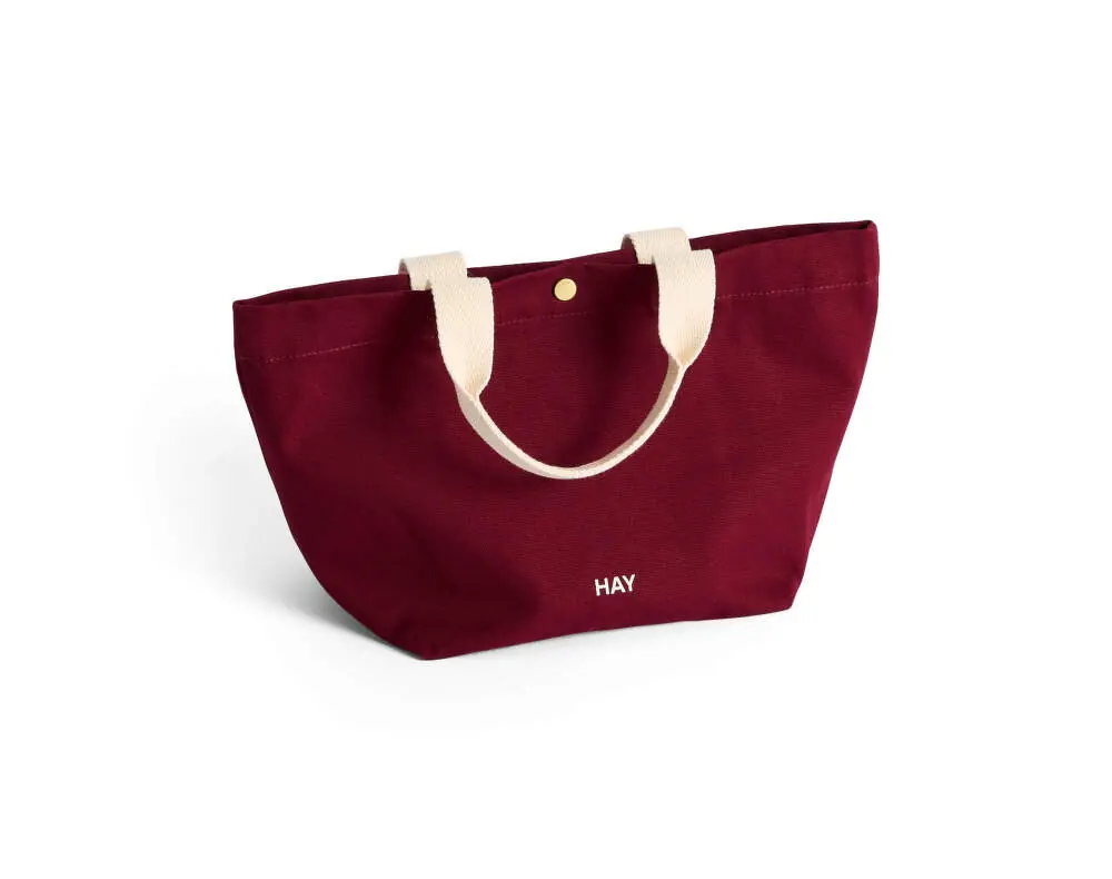 Časově Omezené Plátěná taška Everyday Tote Bag Mini, burgundy