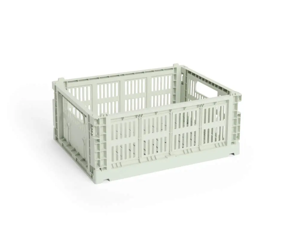 Úložný box Colour Crate Medium, mint Horká Nabídka