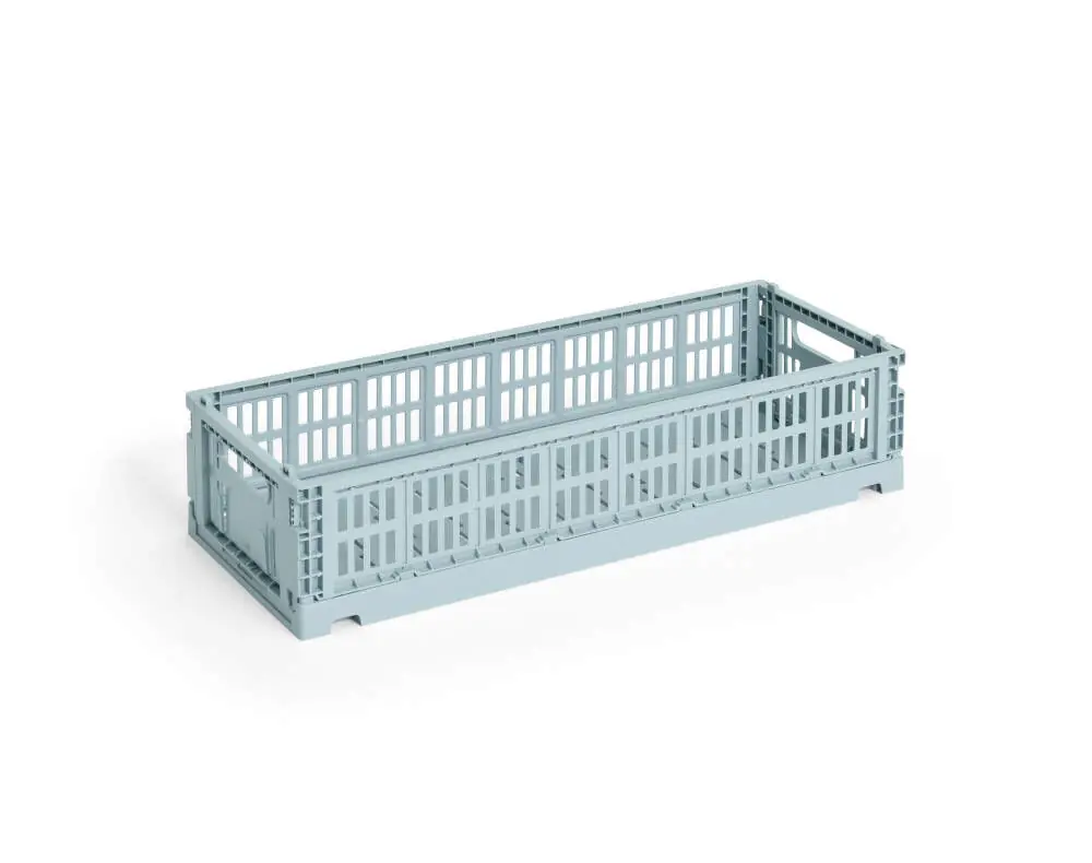 Úložný box Colour Crate Mini Oblong, dusty blue Nejlepší Volba