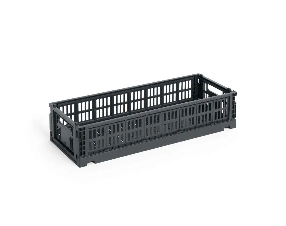 Úložný box Colour Crate Mini Oblong, charcoal Poslední Šance