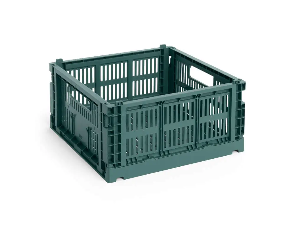 Úložný box Colour Crate Medium Square, dark green Must-Have