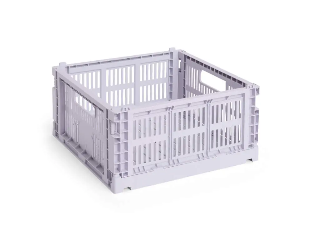 Úložný box Colour Crate Medium Square, lavender Poslední Šance