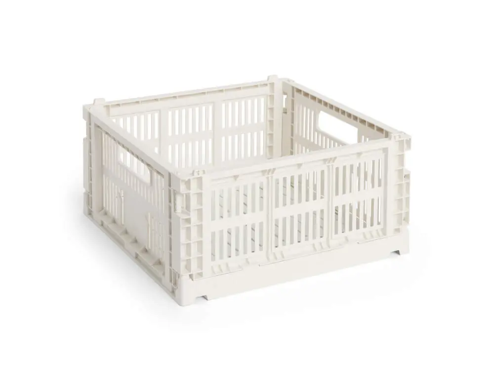 Úložný box Colour Crate Medium Square, off-white Nízká Cena