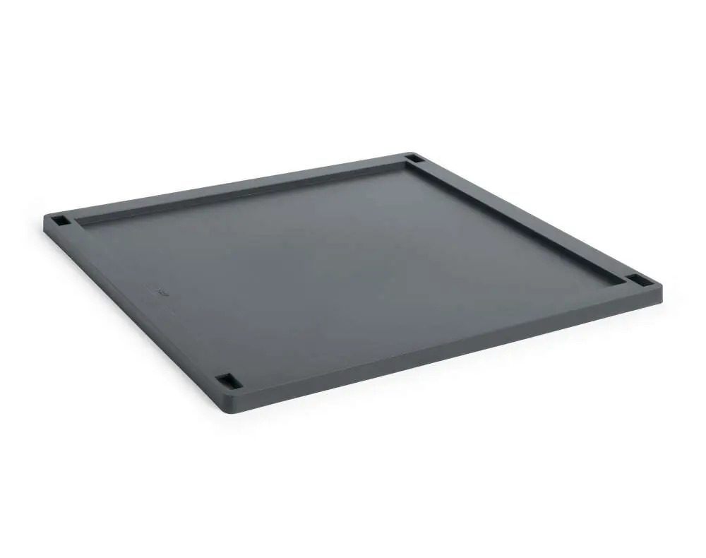 Poslední Šance Plastové víko Colour Crate Large Square, charcoal