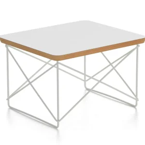 Značkový Occasional Table LTR HPL, white / white