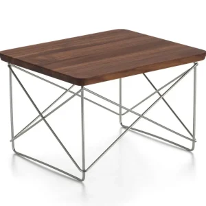 Akční Cena Occasional Table LTR, walnut / stainless steel