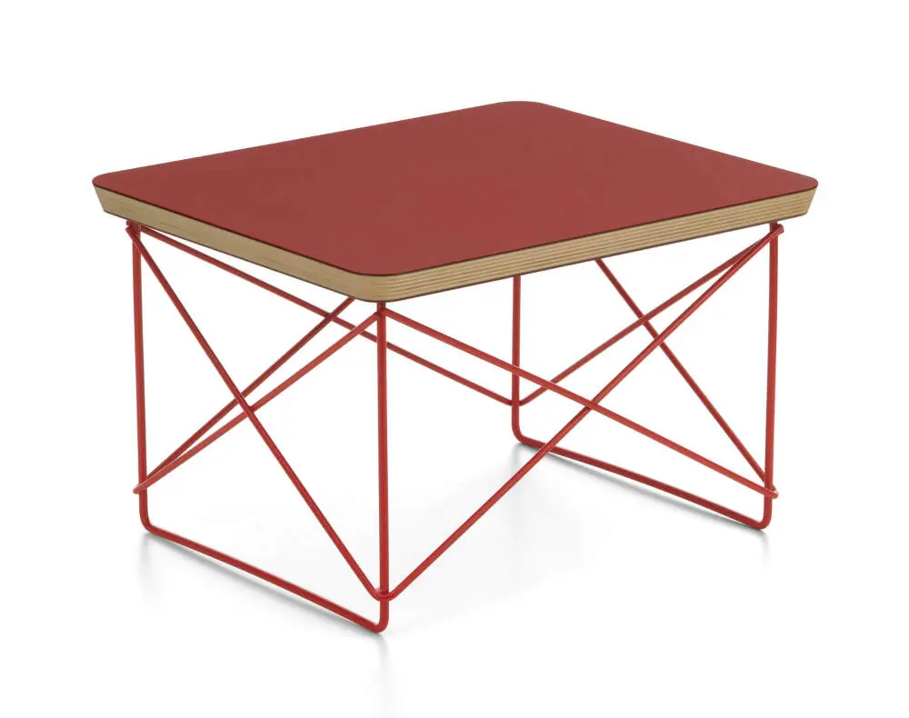 Occasional Table LTR Linoleum, dark brick / classic red Nová Kolekce