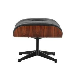 Ottoman Eames Lounge, Santos palisander / leather premium F66 nero Nakupujte Hned
