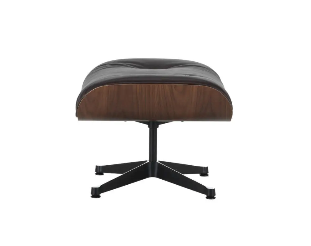 Ottoman Eames Lounge, walnut dark / leather natural F68 chocolate Odeslání Ihned