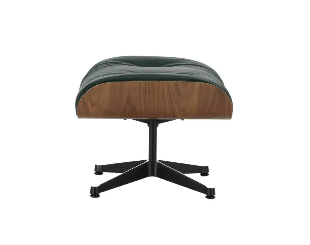 Přímo Od Výrobce Ottoman Eames Lounge, walnut natural / leather premium F59 jade