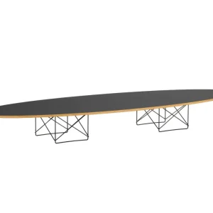 Konferenční stolek Elliptical Table ETR, black Cenově Výhodný